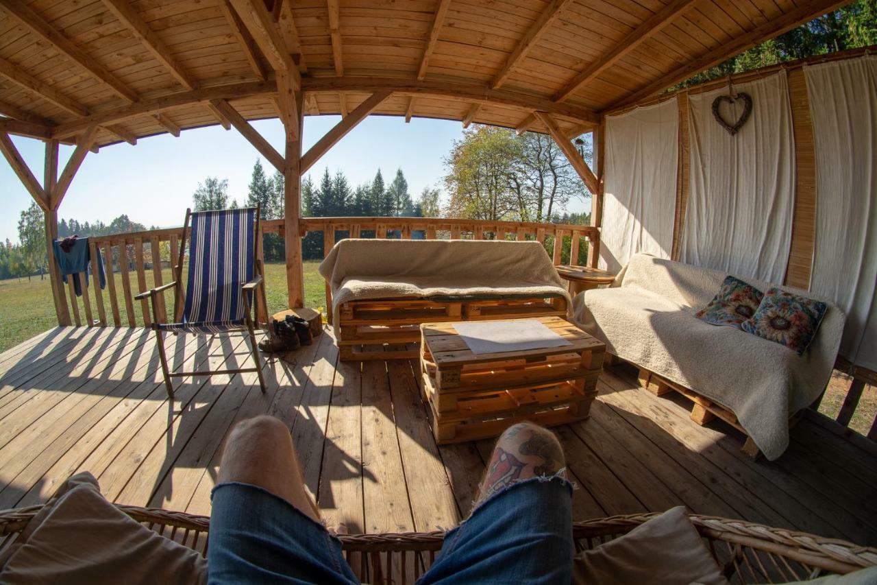 Maringotka Ticha Luxury tent Dvur Kralove nad Labem